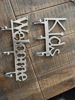 Riviera maison kids en welcome kapstok, Zo goed als nieuw, Minder dan 100 cm, Hout, Ophalen