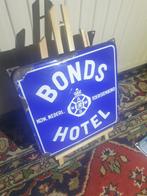 Emaille Bord Bonds Hotel ANWB, Ophalen of Verzenden