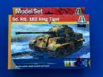 ITALERI 77004 Sd.Kfz. 182 King Tiger 1/72 incl verf & lijm, Hobby en Vrije tijd, Modelbouw | Auto's en Voertuigen, Nieuw, 1:50 of kleiner