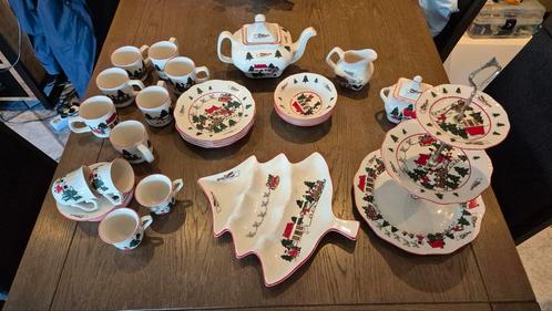Nooit gebruikt Masons (wedgewood ) kerstservies, Antiek en Kunst, Antiek | Servies compleet, Ophalen