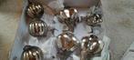 kerstballen  oud zilver look, Diversen, Kerst, Ophalen, Zo goed als nieuw
