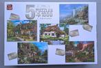 King Puzzles Cottage Collection - puzzel box 5x1000 stukjes, Ophalen of Verzenden, 500 t/m 1500 stukjes, Zo goed als nieuw, Legpuzzel