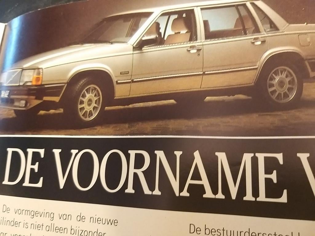 Nederlands éérste Volvo 760GLE folder óók 760 Estate station, Ophalen of Verzenden, Volvo