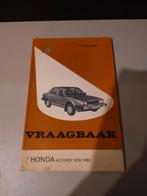 Honda Accord 1978-1980 Vraagbaak, Ophalen of Verzenden, Gelezen, Honda, P.H. Olving
