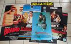LOT FILMPOSTERS videotheek, Ophalen, Gebruikt, Rechthoekig Staand, Film en Tv