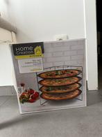 Home Creation Pizzaplaten Set met Houder, Huis en Inrichting, Ophalen, Nieuw