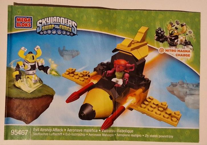 Megablocks Skylanders, Kinderen en Baby's, Speelgoed | Duplo en Lego, Zo goed als nieuw, Ophalen of Verzenden