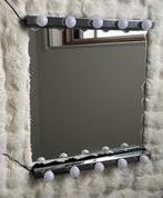 Spiegel met verlichting, Huis en Inrichting, Woonaccessoires | Spiegels, Ophalen, Zo goed als nieuw, Minder dan 100 cm, Rechthoekig