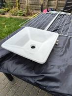 Wastafel 40x40cm keramiek, Huis en Inrichting, Badkamer | Badkamermeubels, Ophalen, Zo goed als nieuw, Minder dan 100 cm, Wasbak of Wastafel