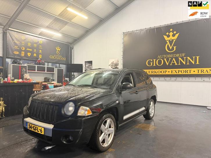 Jeep Compass 2.4 Limited INRUIL MOGELIJK., Auto's, Jeep, Bedrijf, Te koop, Compass, 4x4, ABS, Airbags, Airconditioning, Centrale vergrendeling
