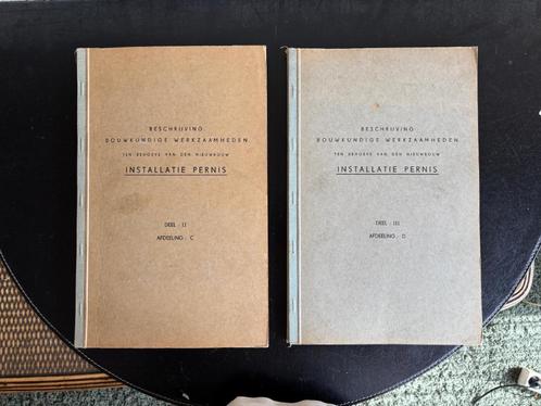 Bataafsche Petroleum Maatschappij - Pernis - Bouwplannen, Boeken, Geschiedenis | Vaderland, Gelezen, 20e eeuw of later, Ophalen of Verzenden