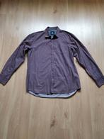 sportief donkerrood Lerros overhemd valt als maat XL, Lerros, Verzenden, Zo goed als nieuw, Halswijdte 43/44 (XL)