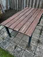 *GRATIS* rechthoekige tafel (180x91), Tuin en Terras, Tuintafels, Ophalen, Gebruikt, Rechthoekig, Hout