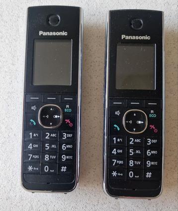 Panasonic draadloze set met 2 handsets en antwoordapparaat  beschikbaar voor biedingen