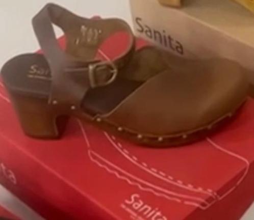 Sanita echt leren bruine  clogs klompen maat 36, Kleding | Dames, Schoenen, Nieuw, Sandalen of Muiltjes, Bruin, Ophalen of Verzenden