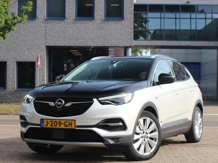 Opel Grandland X 1.6 Turbo Hybrid4 Innovation / Leder / Stoe, Auto's, Opel, Bedrijf, Te koop, Grandland X, 360° camera, ABS, Airbags