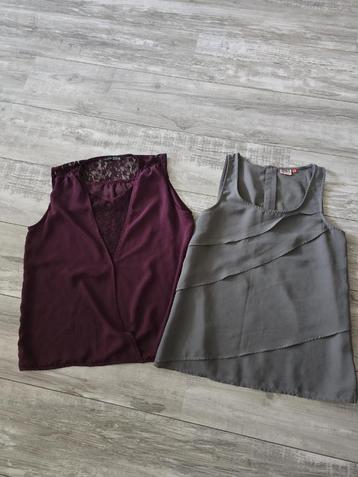 @ Twee leuke tops maat 36 beschikbaar voor biedingen