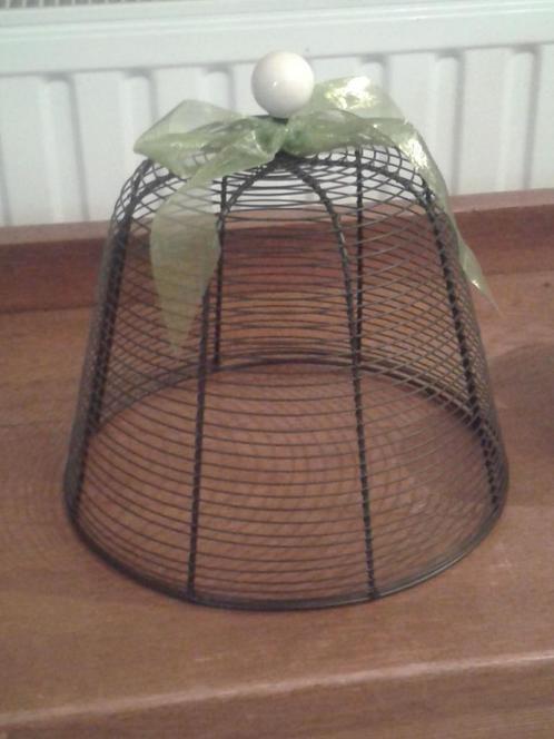 Luxe STOLP van Draad <> Chicken wire <> CLOCHE, Huis en Inrichting, Woonaccessoires | Stolpen, Zo goed als nieuw, Ophalen of Verzenden