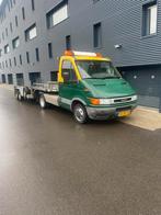 Iveco BE combinatie met Veldhuizen dieplader., Auto's, Bestelauto's, Origineel Nederlands, Te koop, 4 cilinders, Diesel