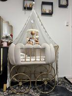 Luxe Wieg met Gouden Onderstel, Kinderen en Baby's, Ophalen of Verzenden, Zo goed als nieuw, Wieg