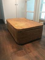 rotan salon tafel, Huis en Inrichting, Tafels | Salontafels, Ophalen, Overige materialen, Gebruikt, 50 tot 100 cm