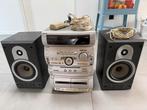 Sony MHC-W550 hifi set + B&W DM550 speakers, Ophalen of Verzenden, Gebruikt, Tuner of Radio, Sony