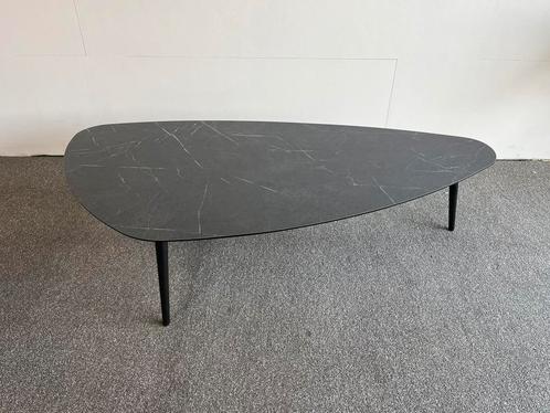Organische salontafel HPL marmer 130x70, Huis en Inrichting, Tafels | Salontafels, Nieuw, Minder dan 50 cm, 50 tot 100 cm, 100 tot 150 cm