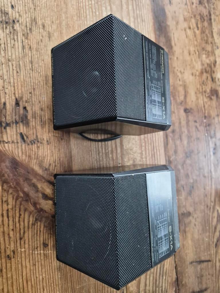 Pioneer S-X1A Surround Speakers - Set van 2, Audio, Tv en Foto, Luidsprekers, Gebruikt, 60 tot 120 watt, Front, Rear of Stereo speakers