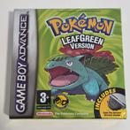 GBA - Pokemon LeafGreen Version CIB, Spelcomputers en Games, Avontuur en Actie, 1 speler, Ophalen of Verzenden, Zo goed als nieuw