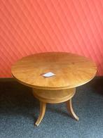 Vintage tafel rond, Huis en Inrichting, Tafels | Salontafels, Ophalen, Gebruikt, 50 tot 100 cm, 100 tot 150 cm