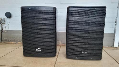 Solton MF300 AL, 2 stuks actieve fullrange toppen / monitors, Audio, Tv en Foto, Luidsprekers, Zo goed als nieuw, Front, Rear of Stereo speakers