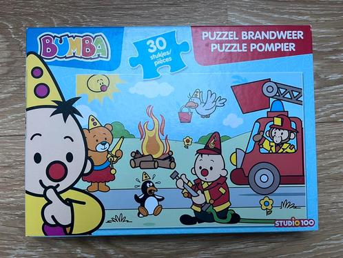 Bumba puzzel brandweer 30 stukjes karton, Kinderen en Baby's, Speelgoed | Kinderpuzzels, Zo goed als nieuw, 2 tot 4 jaar, 10 tot 50 stukjes