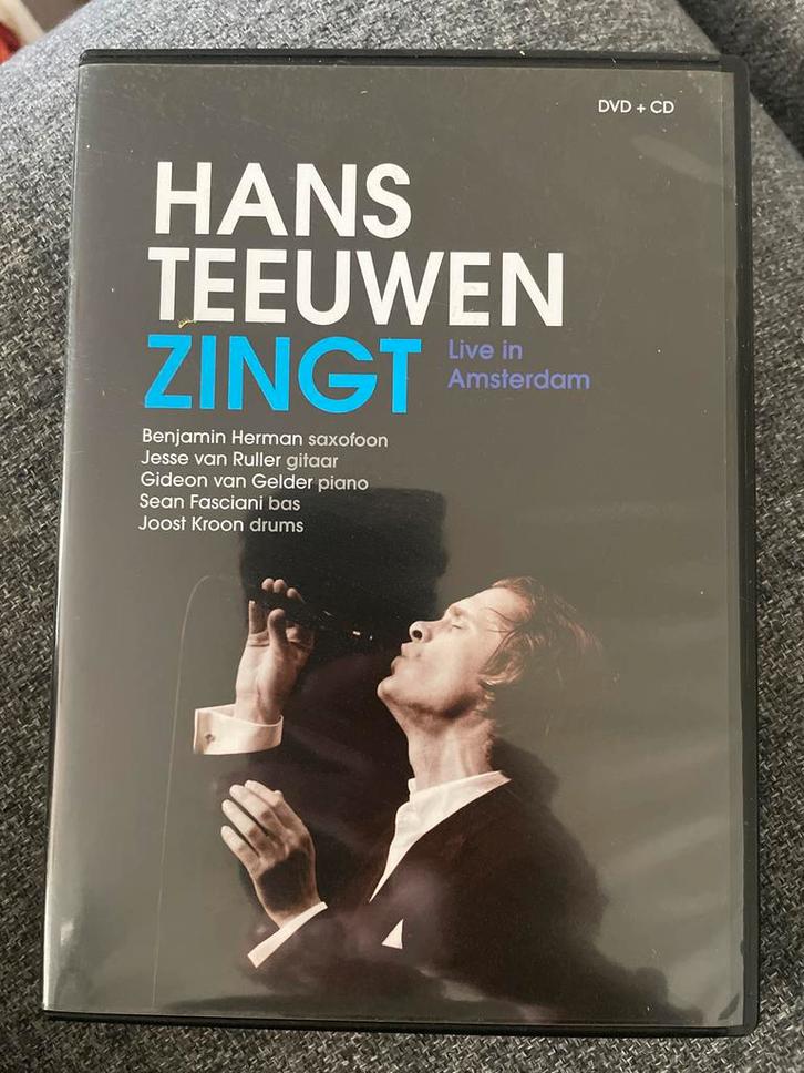 Hans Teeuwen Zingt - Live in Amsterdam (DVD+CD), Cd's en Dvd's, Dvd's | Muziek en Concerten, Gebruikt, Muziek en Concerten, Boxset