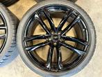 21 inch originele velgen + zomerbanden Audi RS6 4G0601025CG, Auto-onderdelen, Gebruikt, 285 mm, Banden en Velgen, Personenwagen