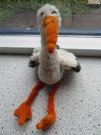Ooievaar merk Toys zacht velours meet ca 25 cm kruin/teen, Ophalen of Verzenden, Zo goed als nieuw, Overige typen