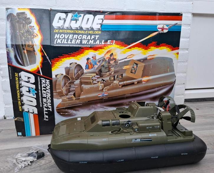 G.I. Joe Hovercraft met originele doos., Verzamelen, Poppetjes en Figuurtjes, Zo goed als nieuw, Ophalen of Verzenden