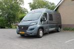 Buscamper Fiat ducato pilote V600f 2.3D 130pk kleur grijs m., Buscamper of Camperbus, Bedrijf, 5 tot 6 meter, Tot en met 6