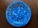 Delftsblauw decoratief bord, Antiek en Kunst, Antiek | Schalen, Ophalen