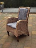 Loom rotan stoel, Huis en Inrichting, Stoelen, Ophalen, Bruin, Riet of Rotan, Zo goed als nieuw