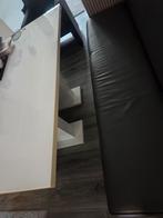 Eetafel hoogglans wit, Ophalen, Gebruikt, Rechthoekig
