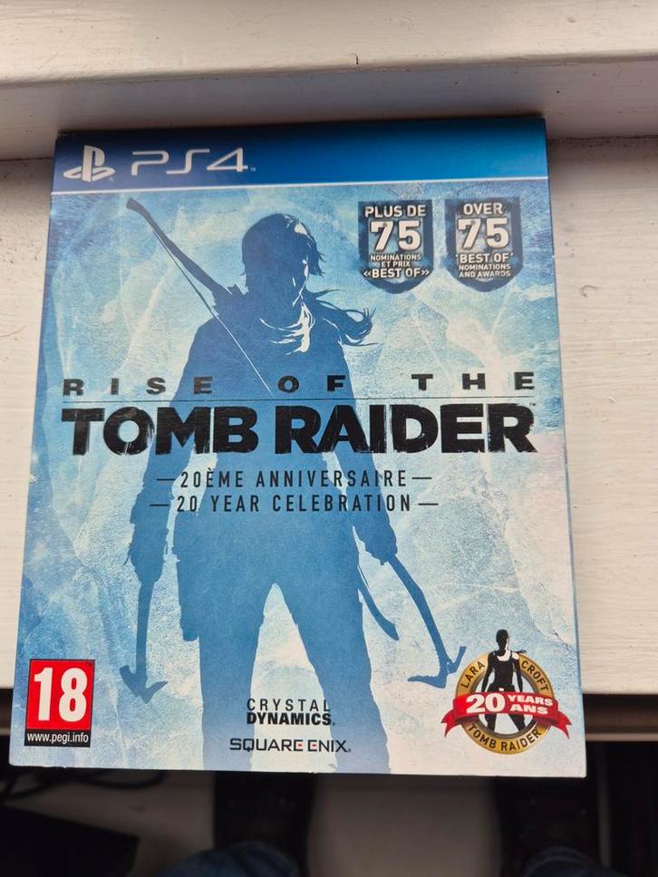 Rise of the Tomb Raider: 20 Year Celebration - PS4, Spelcomputers en Games, Games | Sony PlayStation 4, Gebruikt, Avontuur en Actie