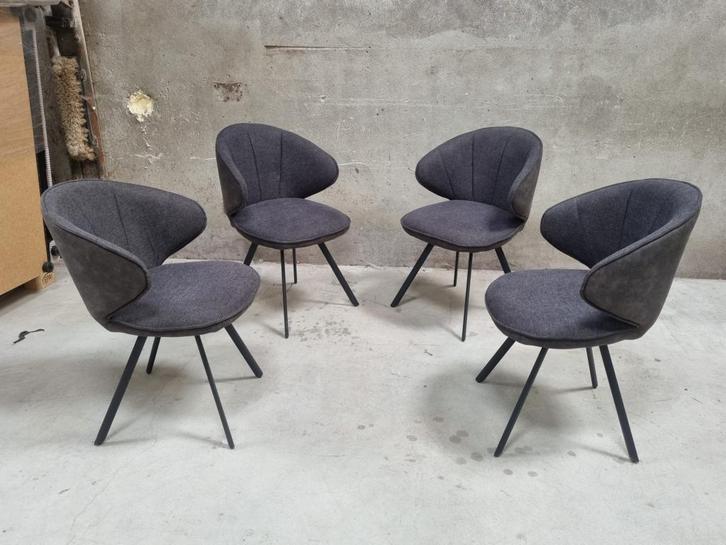 !!ACTIE!! Set van 4 eetkamerstoelen Daisy - van 155 voor 50, Huis en Inrichting, Stoelen, Nieuw