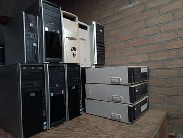 11x pentium 4 / C2D, HP en Fujitsu beschikbaar voor biedingen
