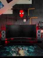 Samsung Odyssey G5 34″ Ultrawide 165Hz + Monitorarm, Computers en Software, Monitoren, VA, Minder dan 1 ms, Zo goed als nieuw