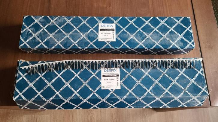 Derfix Gipsvezelplaatschroef op strip - 3,9x30mm - 1950 stuk, Doe-het-zelf en Verbouw, IJzerwaren en Bevestigingsmiddelen, Nieuw