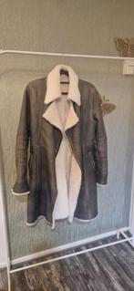 Leren jas met schapenwol, Kleding | Dames, Jassen | Winter, Ophalen of Verzenden, Zo goed als nieuw, Maat 34 (XS) of kleiner