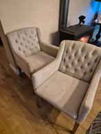 Gratis af te halen: Fijne eetkamerstoelen, Huis en Inrichting, Fauteuils, Ophalen, Gebruikt, Minder dan 75 cm, 50 tot 75 cm