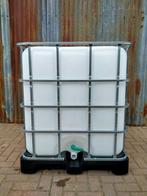 IBC regenton wateropslag slowfeeder waterton 1000 liter, Tuin en Terras, Regentonnen, 150 liter of meer, Ophalen, Zo goed als nieuw