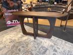 Sidetafel walnoot bruin mangohout 140x42x76cm. E-7168, Huis en Inrichting, Tafels | Sidetables, Ophalen, 100 tot 150 cm, Nieuw