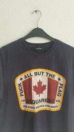 Dsquared2 T-shirt - Canada Flag Maat XL 0p, Kleding | Heren, T-shirts, Dsquared2, Zwart, Maat 56/58 (XL), Ophalen of Verzenden